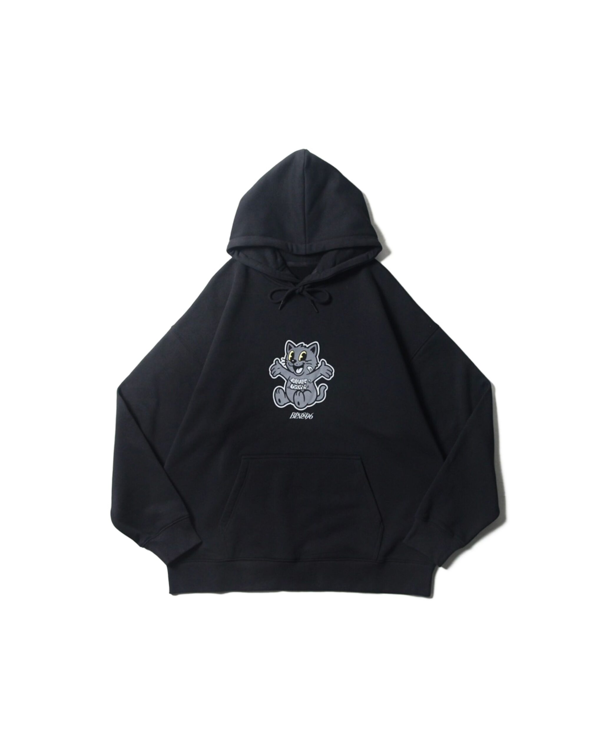 NEVERLANDxBLACK96 Black Cat Logo Hoodies 聯名款 1 Neverland